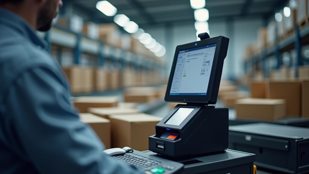 Barcode skeniranje paketa tijekom automatiziranog procesa sortiranja