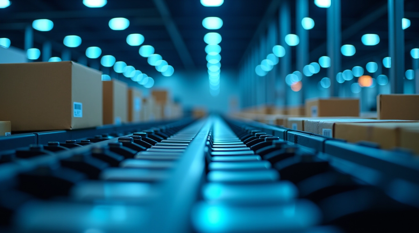 Noćni logistički centar s automatiziranom obradom povrata